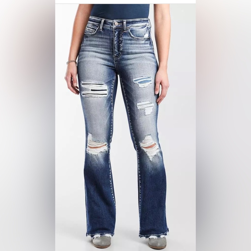 Gently worn BKE Parker Super Flare Stretch Jean